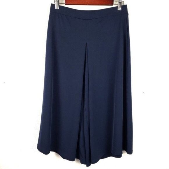 Michael Kors navy cropped palazzo size small - Picture 3 of 10